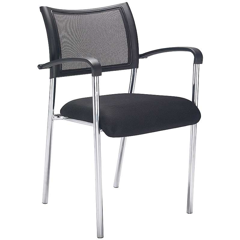 Jupiter Fabric Conference Chair with Arms - Office Furniture