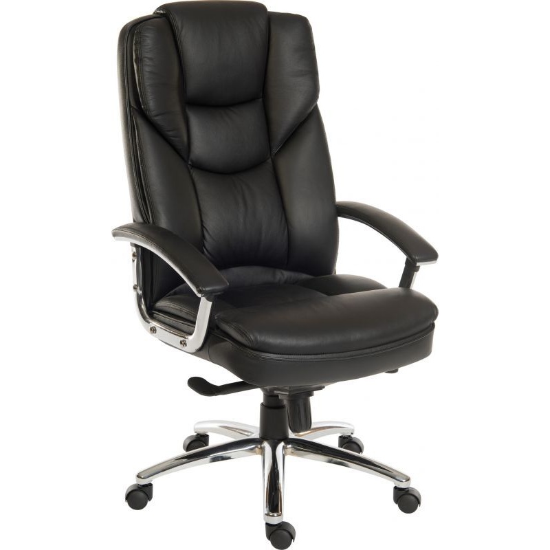 Skyline Executive Leather Faced Office Chair - Office Furniture