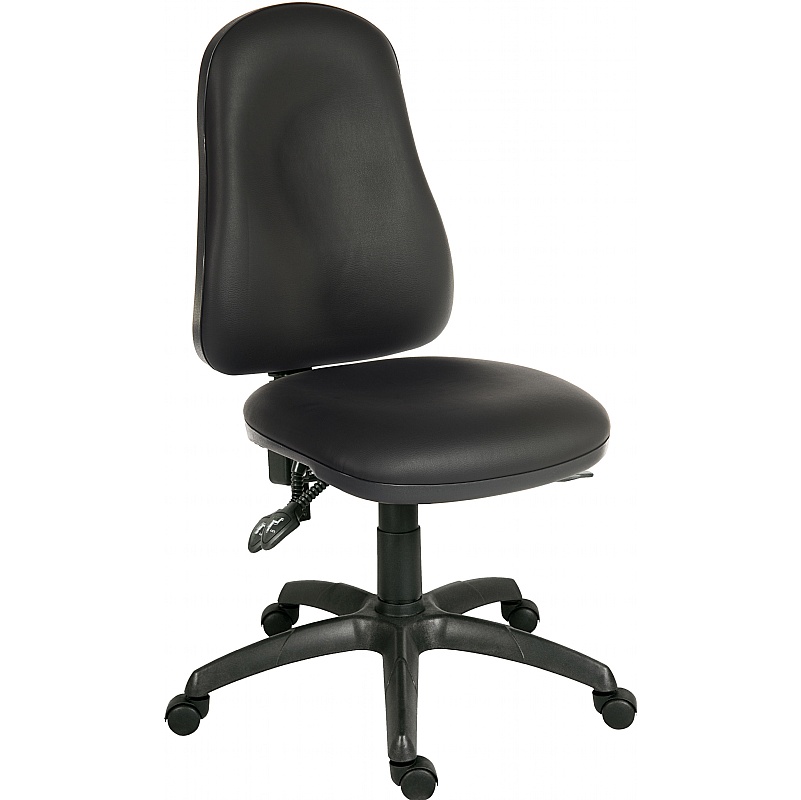 Ergo Comfort 24 Hour Faux Leather Operator Chairs - Office Furniture
