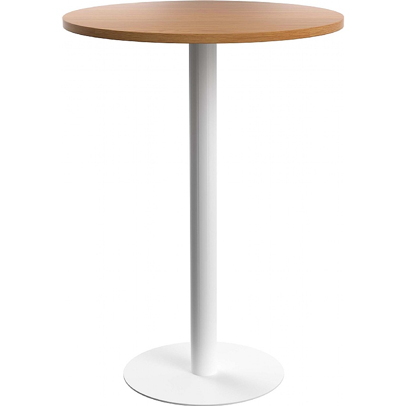 Moderno High 800mm Diameter Circular Meeting Tables - Office Furniture