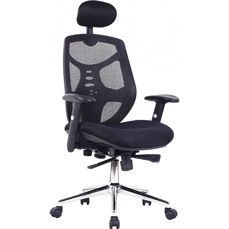 Polaris High Back Mesh Executive Office Chairs - Office Furniture