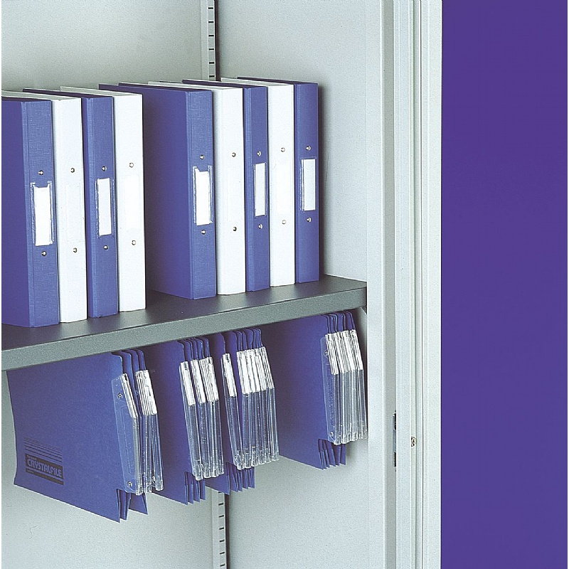 Silverline Metal Shelf - Office Furniture
