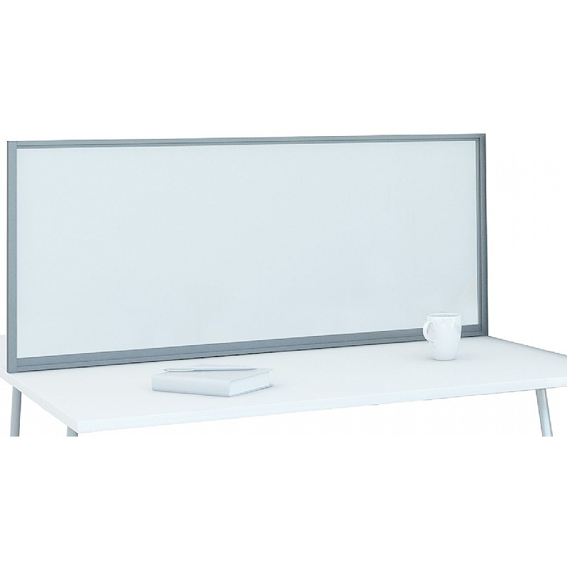 Compass Acrylic Desk Mounted Partition Screens - Office Furniture