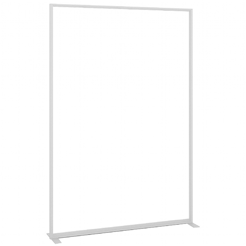 Compass Glass Floor Standing Partition Screens - Office Furniture