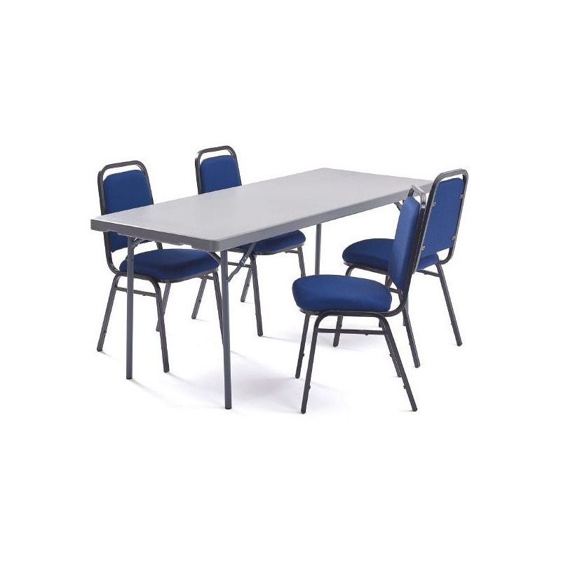 Shadow Rectangular Poly Folding Tables