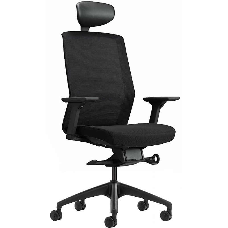 Bestuhl J1B Mesh Task Chair with Headrest - Office Furniture