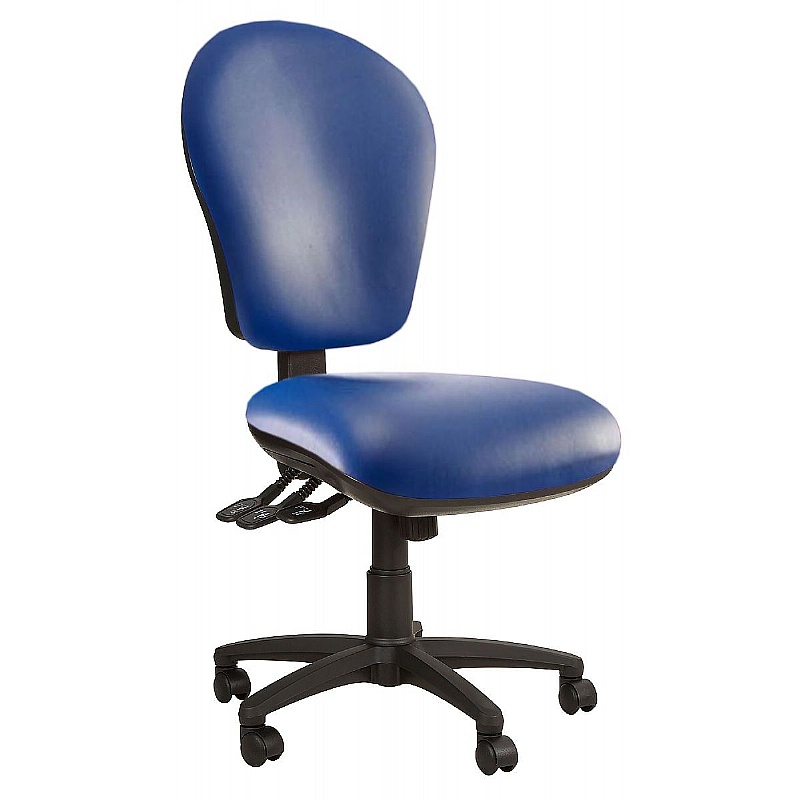 Ascot Heavy Duty Vinyl 3-Lever Task Chairs