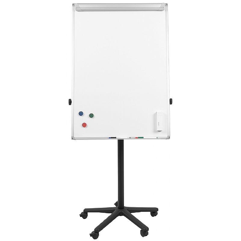 Bi Office Classic Magnetic Mobile Flipchart Easel - Office Furniture