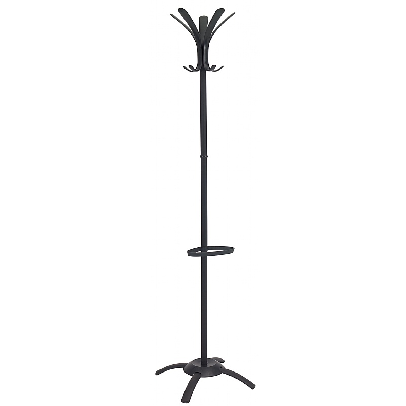 Cleo Black Office Coat Stand - Office Furniture