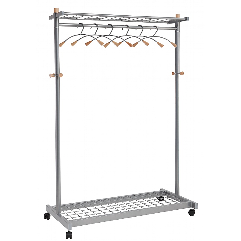 Lux Mobile Coat Rail - Office Furniture