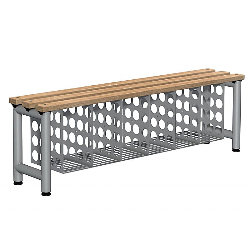 Premium Wooden Single Cloakroom Benches - Lockers & Cloakroom