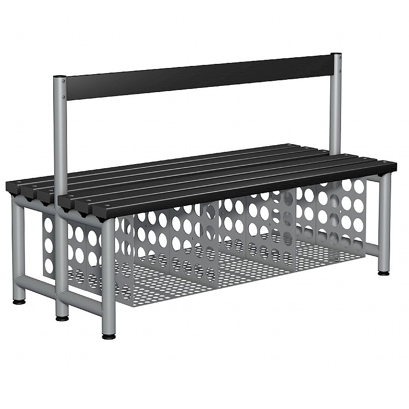 Premium Double Cloakroom Bench Seats - Lockers & Cloakroom