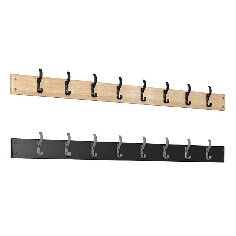 Probe Cloakroom Wall Mounted Coat Hooks - Lockers & Cloakroom