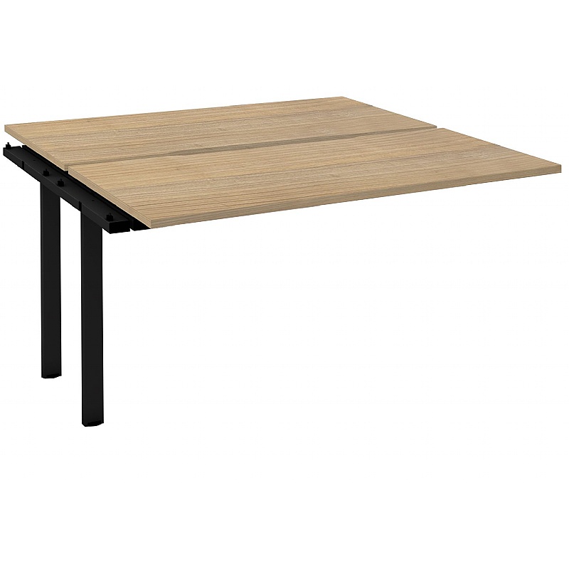 Axxiom Rectangular Back to Back Bench Extension Desks - Office Furniture