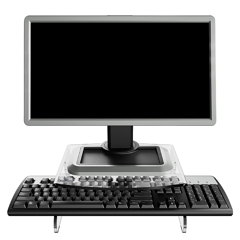 Addit 55 Clearspace Ergonomic Monitor Riser - Office Furniture