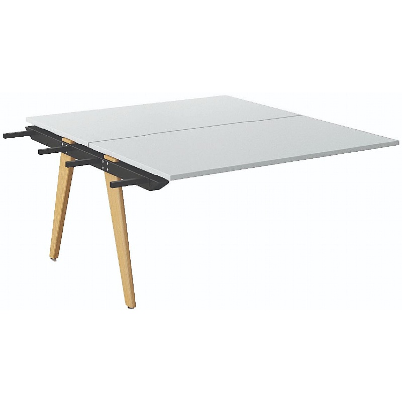 Tract Rectangular Back to Back Bench Extension Desks - Office Furniture