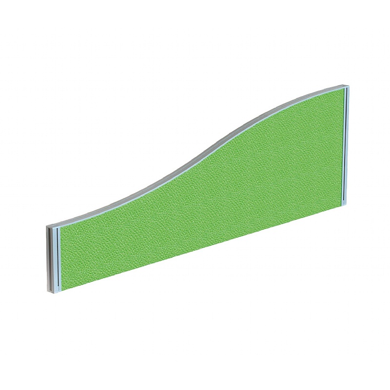 Zoned Wave Desktop Partition Screens - Office Furniture