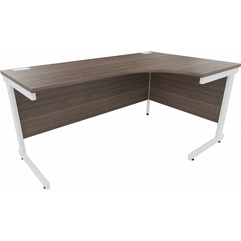 Cogent Shallow Ergonomic Radial Office Desks - Office Furniture