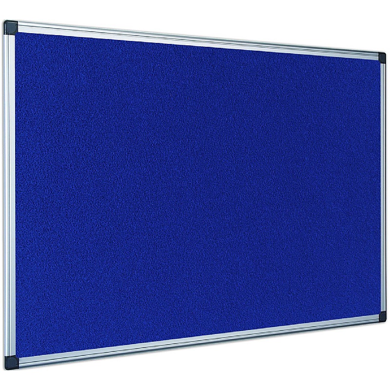 Bi Office Fire Retardant Aluminium Framed Felt Noticeboards - Office Furniture