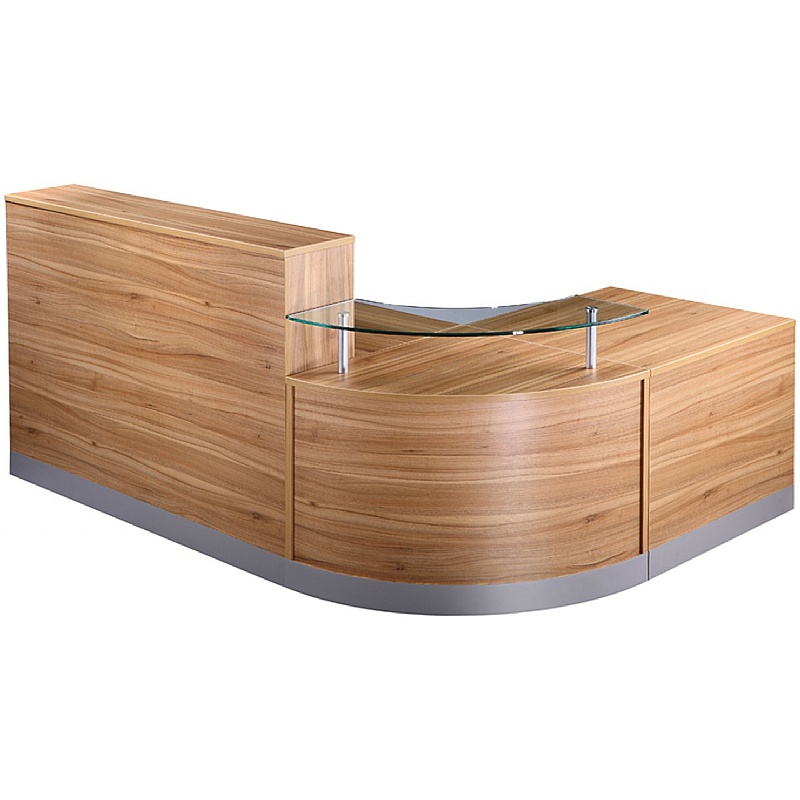 The Hub Midi Reception Desk - Office Furniture