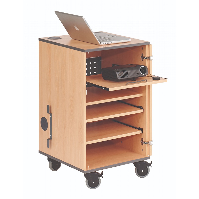 MM90 Secure Multimedia Projector Cabinet - Office Furniture
