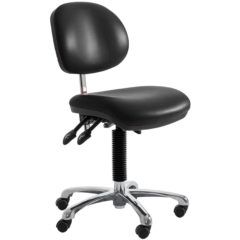 Dental Vinyl Operator Chairs - Office Furniture