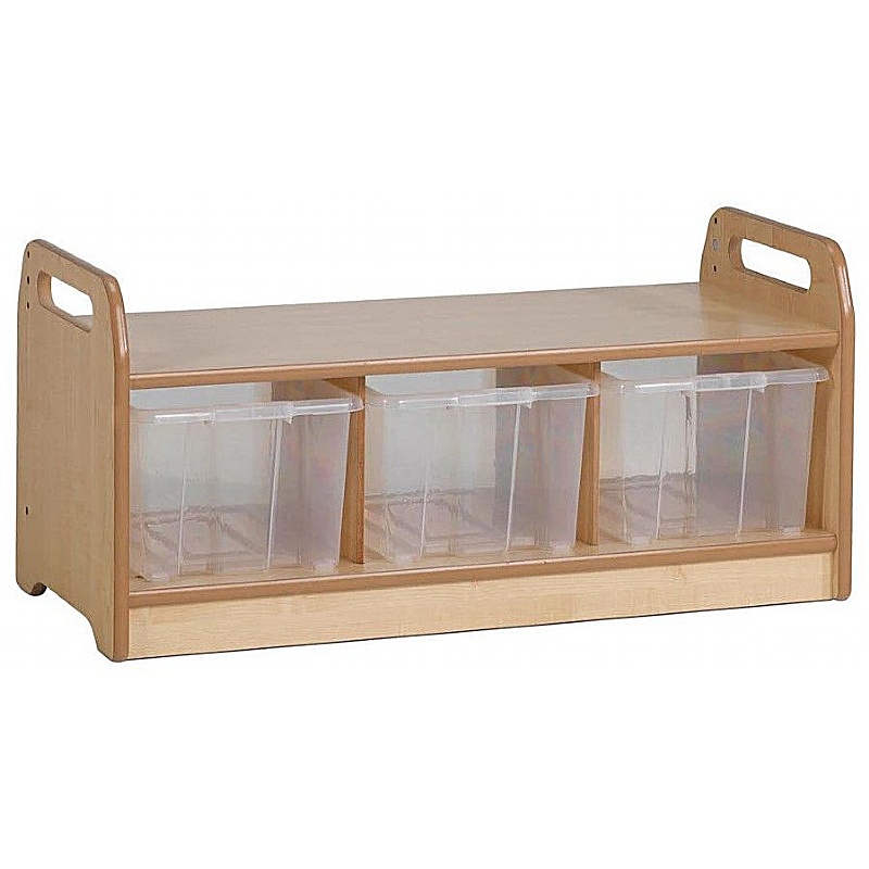 Explorer Zone Low Level Storage Benches - Education