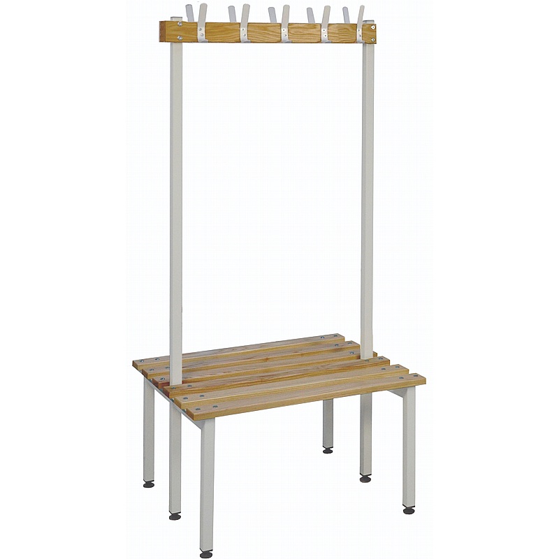 Vault Bench Germ Guard Double Sided Cloakroom Benches - Lockers & Cloakroom