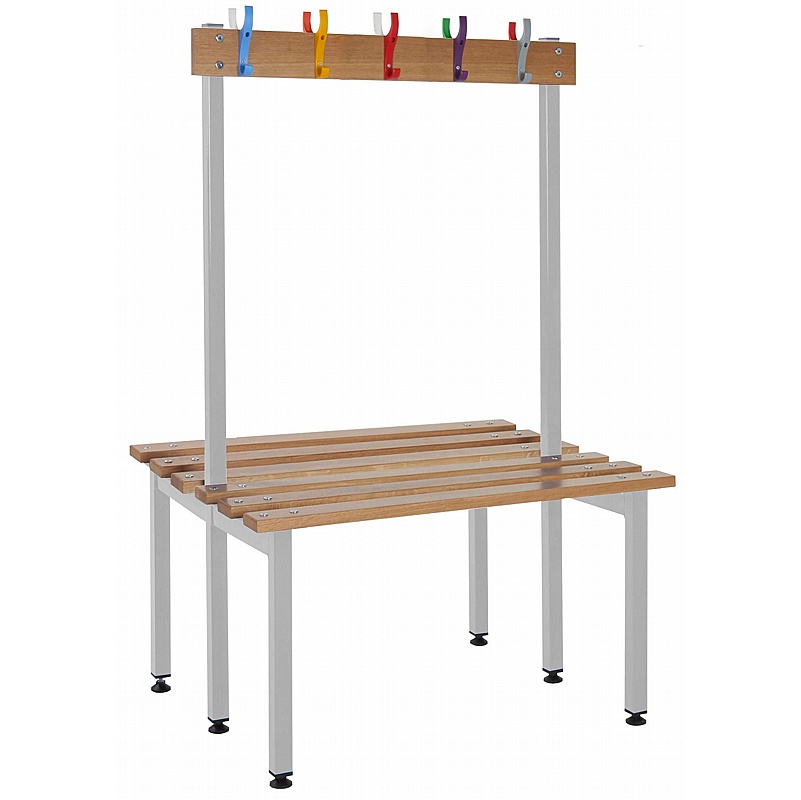Vault Junior Bench Germ Guard Double Sided Cloakroom Benches - Lockers & Cloakroom