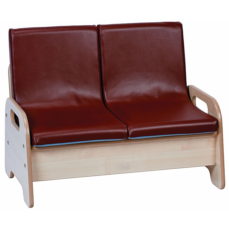 Home Zone 2 Seater Wipe Clean Sofa - Education