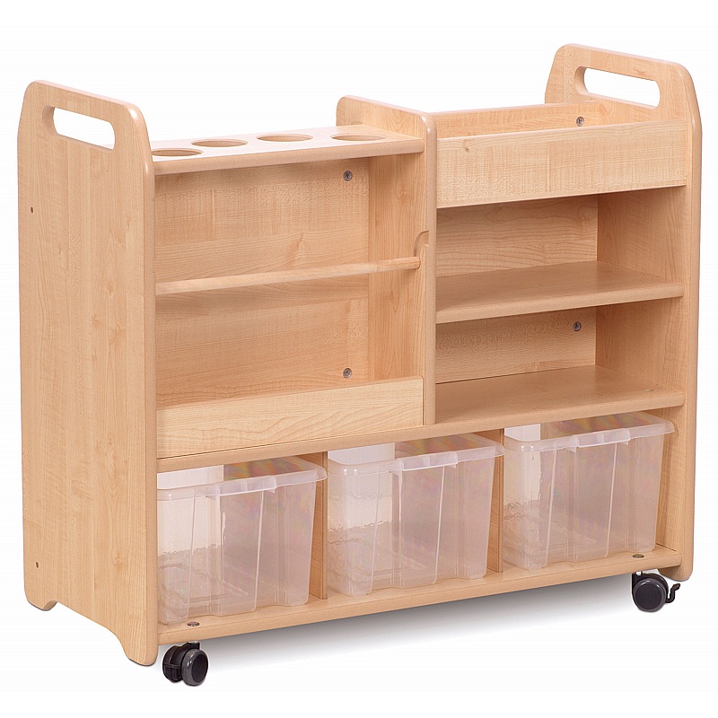 Expressive Arts and Design Zone Double Sided Storage Chest - Education