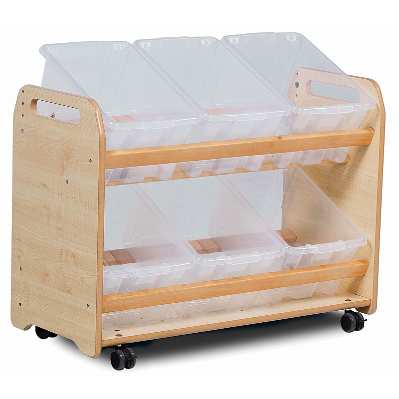 Role Play Zone Tilt Tote Storage Units - Education