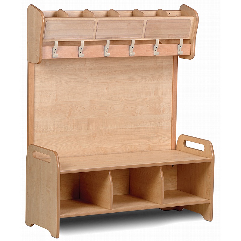 Little Hangers Nursery Complete Cubby Cloakroom Benches - Education