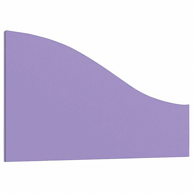 Vienna Wave Pinnable Desktop Partition Screens - Office Furniture