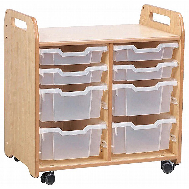 Tidy Tots Nursery Double Column Tray Storage - Education