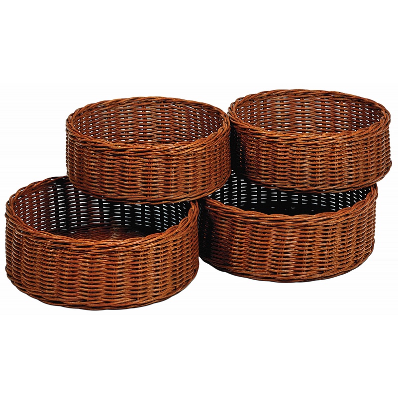 Millhouse Circular Baskets - Pack of 4 - Education
