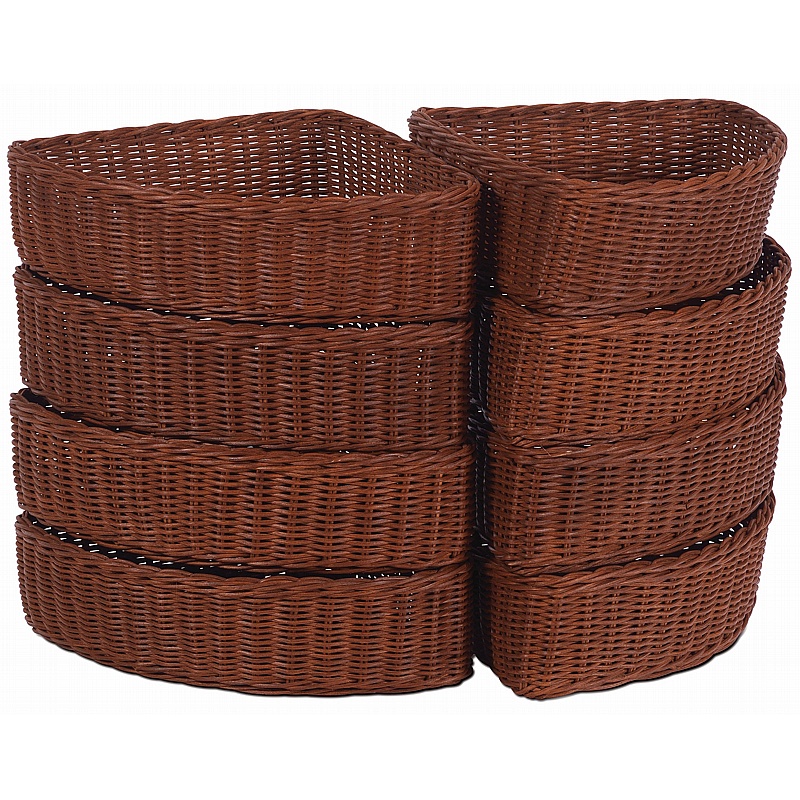 Millhouse Corner Baskets - Pack of 8 - Education