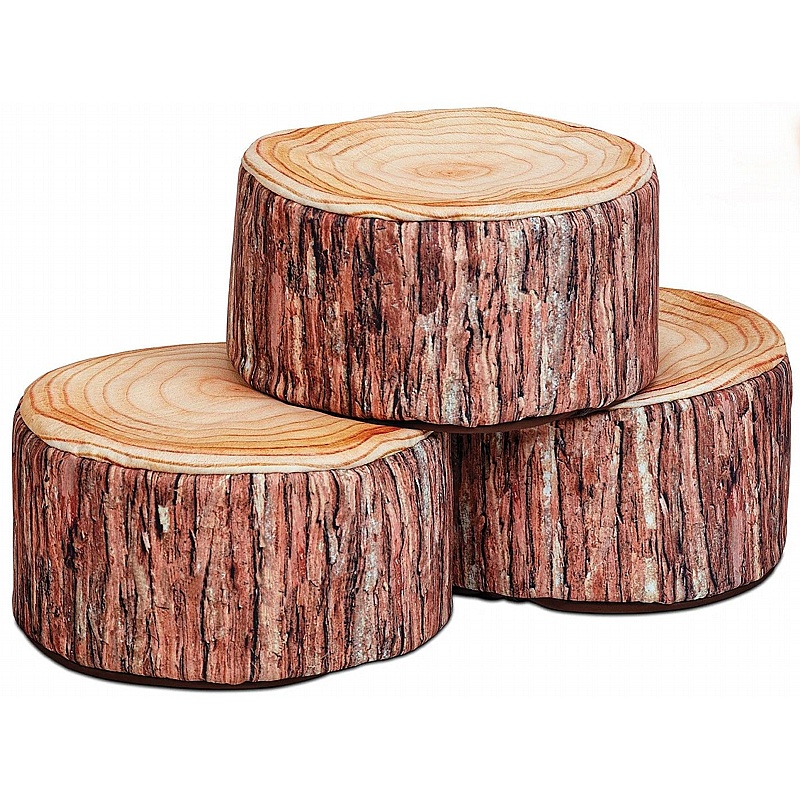 Tree Trunk Small Soft Seat Cushions - Education