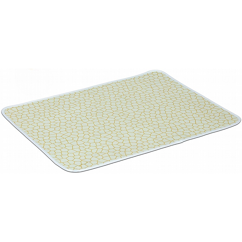 Beige Crackle Placement Mat - Education