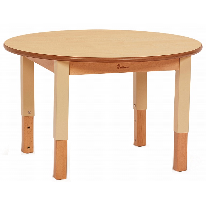 Teeny Tots Height Adjustable Circular Tables - Education