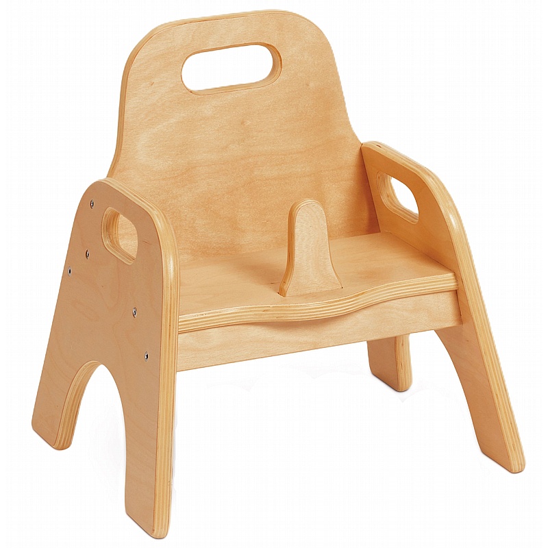 Teeny Tots Sturdy Chair with Pommel - Pack of 2 - Education