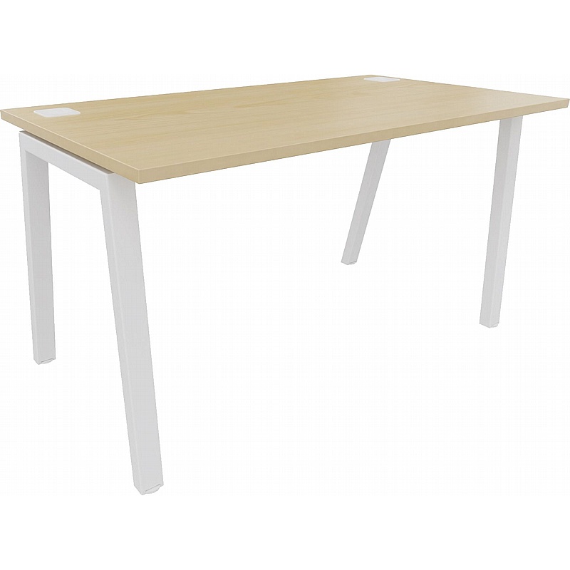 Linnea A-Frame Rectangular Starter Bench Desks - Office Furniture