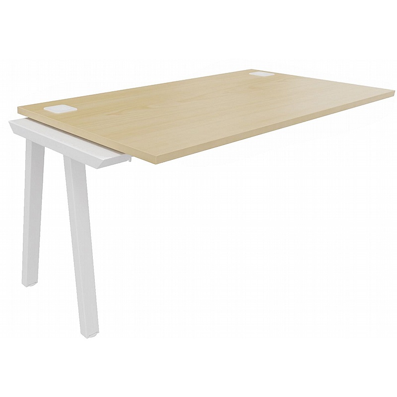 Linnea A-Frame Rectangular Bench Extension Desks - Office Furniture