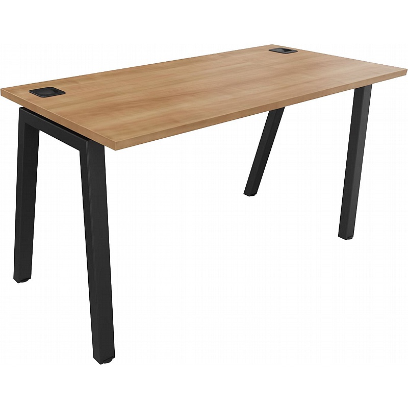Linnea Shallow A-Frame Rectangular Starter Bench Desks - Office Furniture