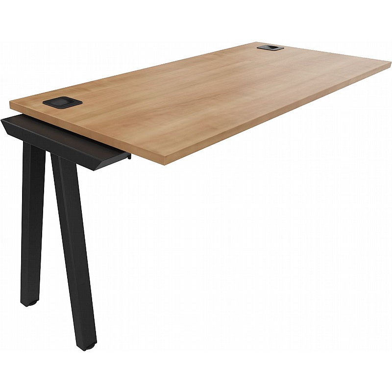 Linnea Shallow A-Frame Rectangular Bench Extension Desks - Office Furniture
