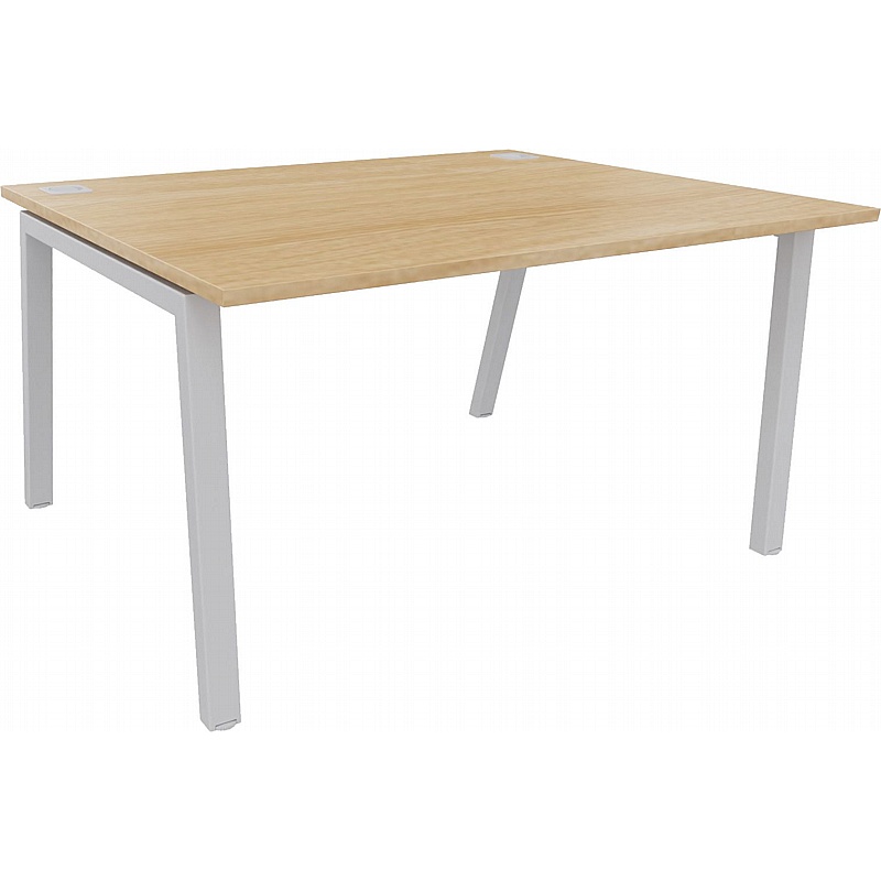 Linnea Deep A-Frame Rectangular Starter Bench Desks - Office Furniture