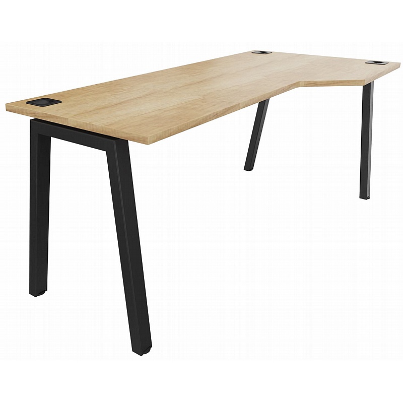 Linnea A-Frame Shallow Wave Bench Desks - Office Furniture
