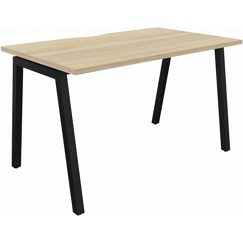 Linux II A-Frame Rectangular Bench Desks - Office Furniture