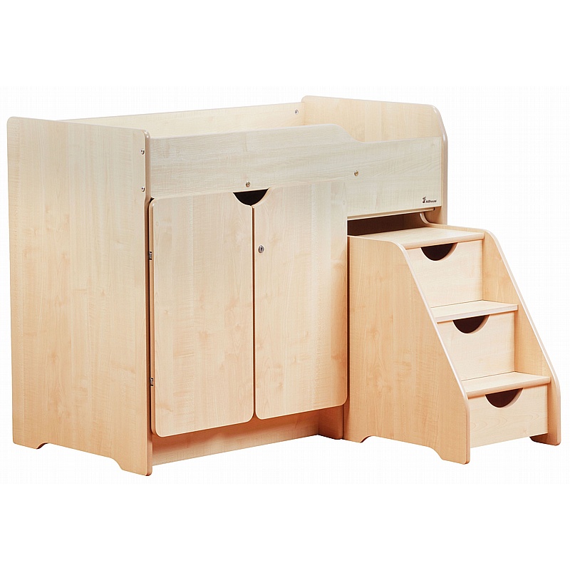 Stepped Baby Changing Trolley - Education