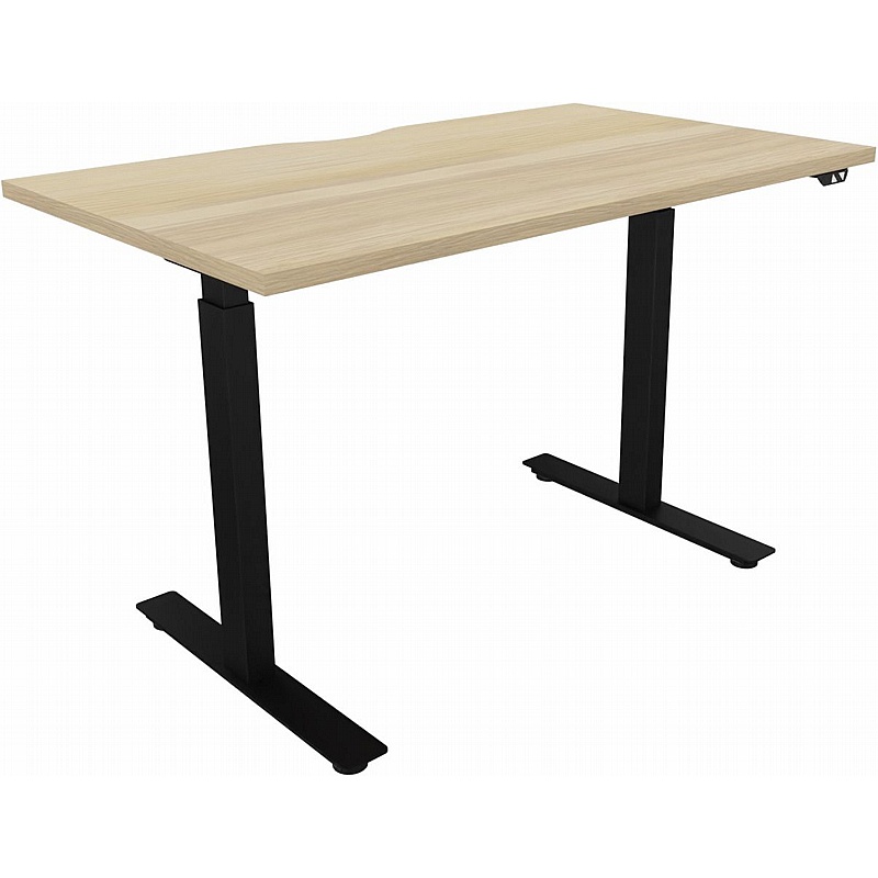 Linux II Electric Height Adjustable Office Desks - Office Furniture